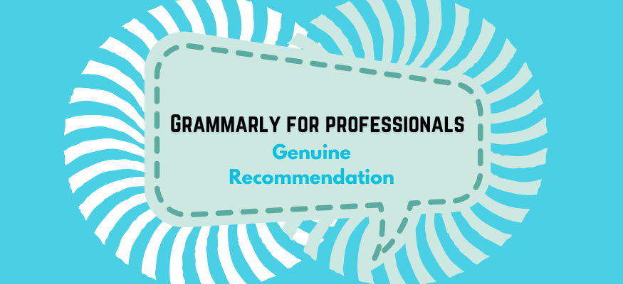 grammarly for professionals (genuine recommendation)