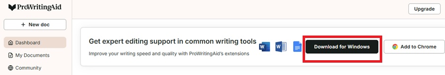prowritingaid download for windows