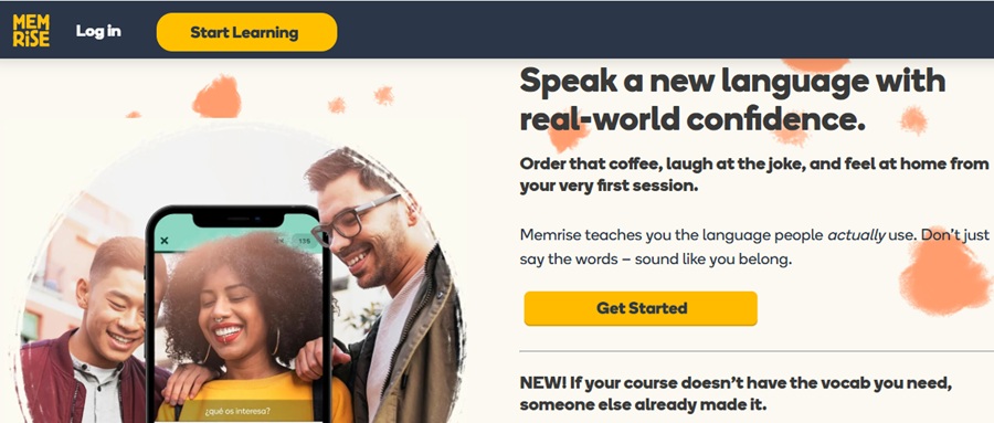 memrise interface