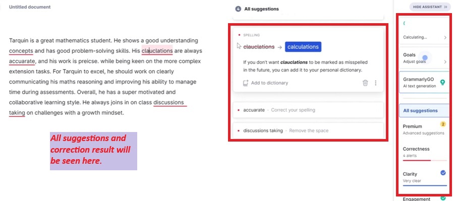 grammarly proofreader 