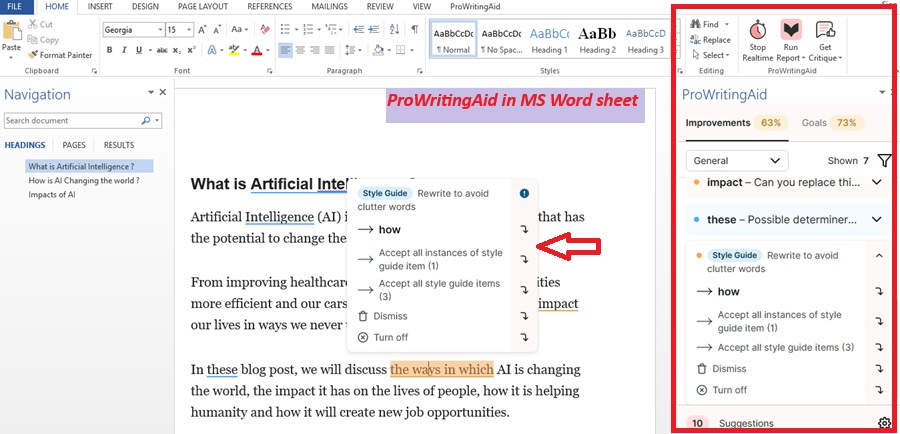 prowritingaid in windows